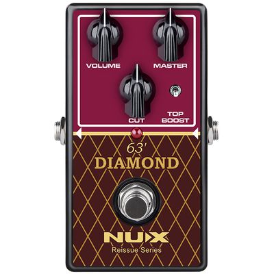 Педаль эффектов Nux NRO-6 63' Diamond Overdrive