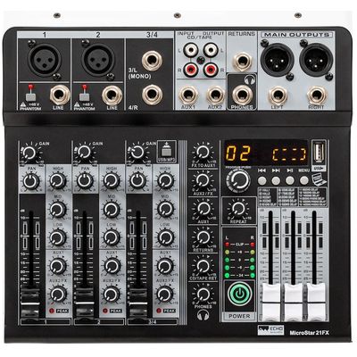 Микшерный пульт Echo Acoustic MicroStar 21FX