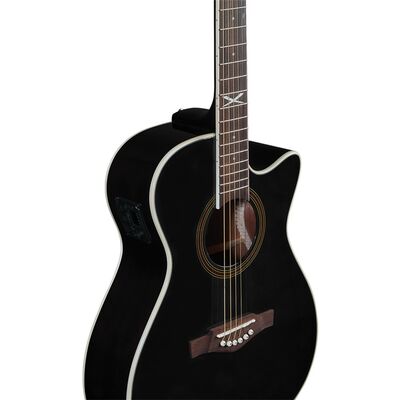 Гитара электроакустическая Eko NXT A100ce See Through Black, изображение 3