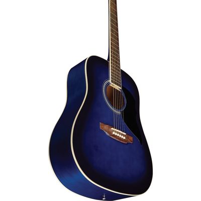 Гитара акустическая Eko Ranger 6 Blue Sunburst, изображение 4