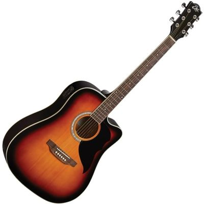 Гитара электроакустическая Eko Ranger CW EQ Brown Sunburst