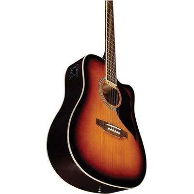 Гитара электроакустическая Eko Ranger CW EQ Brown Sunburst, изображение 4