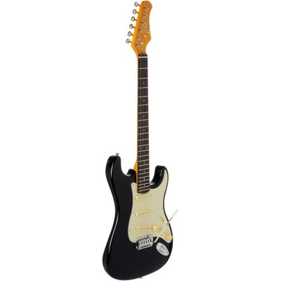 Электрогитара Eko S-300V Vintage Black, изображение 2