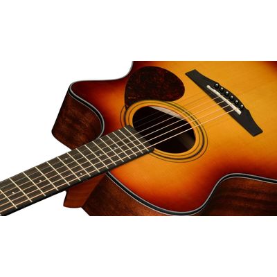 Гитара трансакустическая Kepma F0E-GA Top Gloss Cherry Sunburst, изображение 2