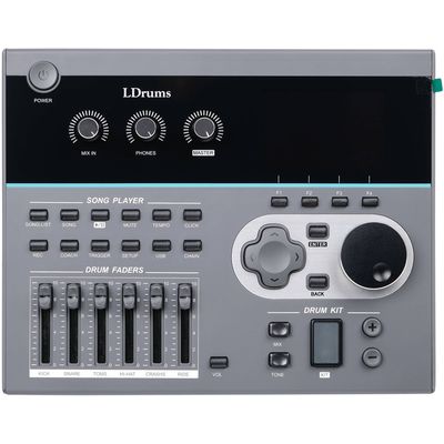 Электронная ударная установка Ldrums MK-7X-Red, изображение 7
