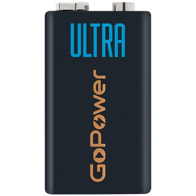 Батарейка GoPower 00-00026400 6LR61, изображение 2