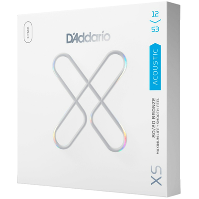 Струны для акустической гитары D'Addario XSABR1253-3P 12-53, изображение 2