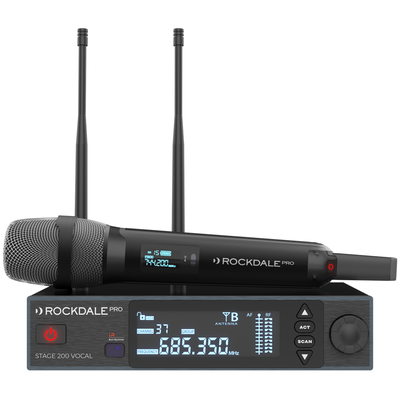 Радиосистема Rockdale PRO Stage 200 BK Vocal