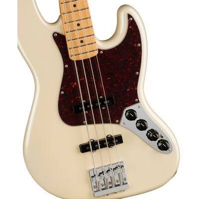 Бас-гитара Fender Player Plus Active Jazz Bass MN Olympic Pearl, изображение 3