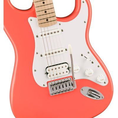 Электрогитара Fender Squier Sonic Stratocaster HSS MN Tahitian Coral, изображение 3