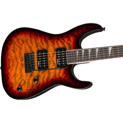 Электрогитара Jackson JS20 Dinky DKQ 2PT AH Tobacco Burst, изображение 4