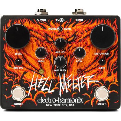 Педаль эффектов Electro-Harmonix Hell Melter
