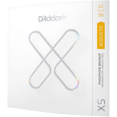 Струны для акустической гитары  D'Addario XSAPB1256 12-56, изображение 3