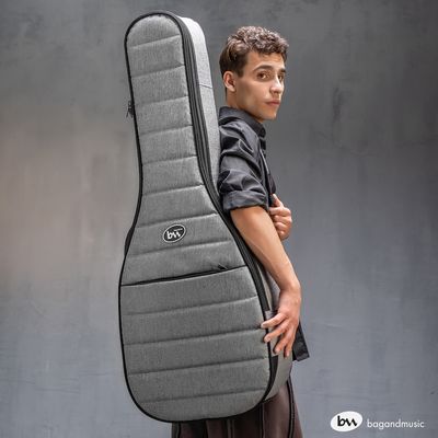 Чехол для акустической гитары Bagandmusic Acoustic Slim BM1115, изображение 9