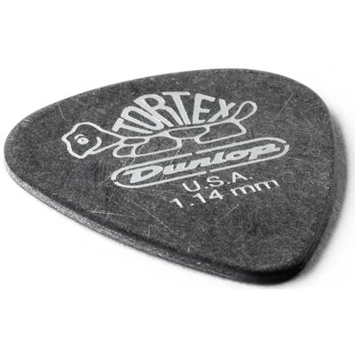 Медиатор Dunlop 488R1.14 Tortex Pitch Black Standard 1.14, изображение 2