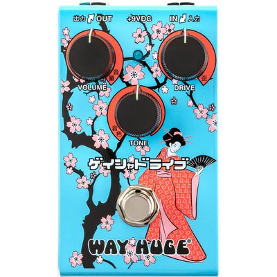 Педаль эффектов Way Huge WM32B Smalls Geisha Drive Blue Limited Edition