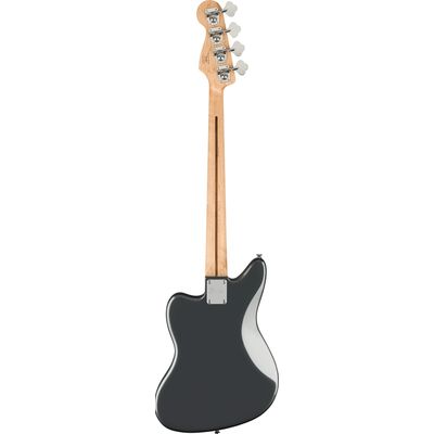 Бас-гитара Fender Squier Affinity Jaguar Bass H LRL Charcoal Frost Metallic, изображение 2