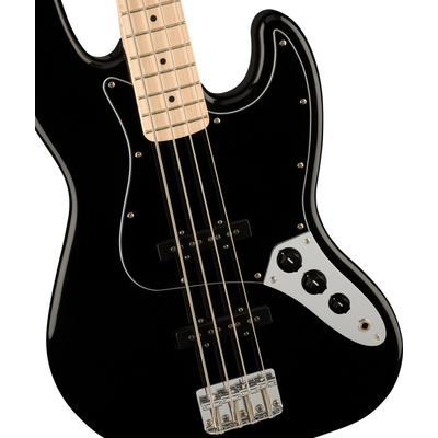 Бас-гитара Fender Squier Affinity Jazz Bass MN Black, изображение 3
