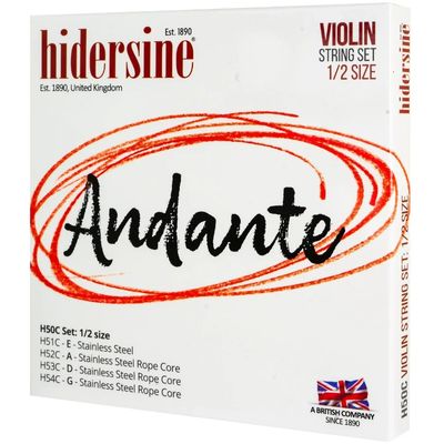 Струны для скрипки Hidersine Andante H50C 1/2
