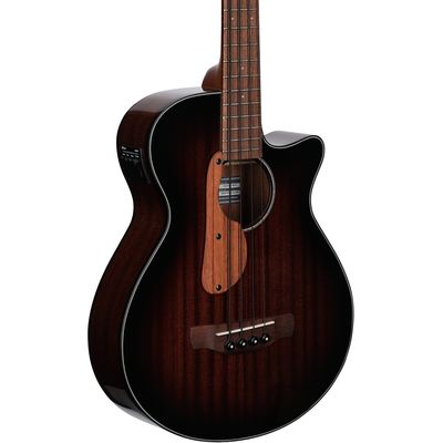 Электроакустическая бас-гитара Ibanez AEGB24E-MHS, изображение 2