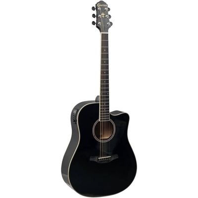 Гитара электроакустическая Crafter HD-250CE/BK, изображение 2