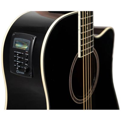 Гитара электроакустическая Crafter HD-250CE/BK, изображение 5
