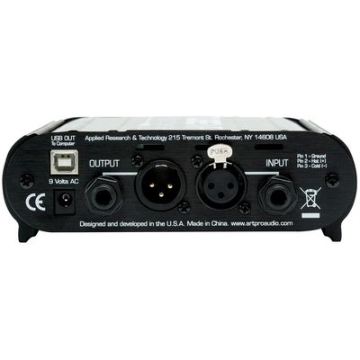 Микрофонный предусилитель ART Tube MP USB PS