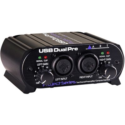 Микрофонный предусилитель ART USB Dual Pre PS