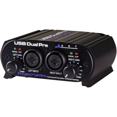 Микрофонный предусилитель ART USB Dual Pre PS