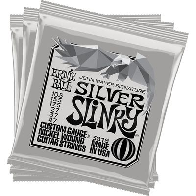 Струны для электрогитары Ernie Ball 3818 John Mayer 10.5-47 3 Pack