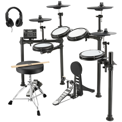 Электронная ударная установка Donner DED-200 5 Drums 4 Cymbals