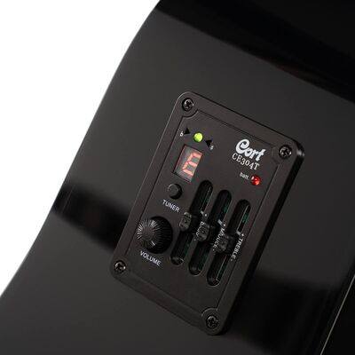 Гитара электроакустическая Cort Earth 60CE BK, изображение 7