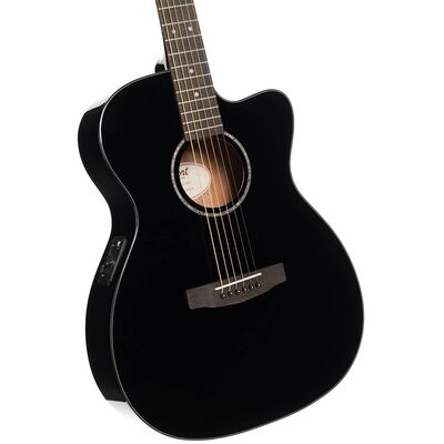 Гитара электроакустическая Cort L60CE BK, изображение 3