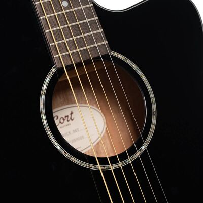 Гитара электроакустическая Cort L60CE BK, изображение 6