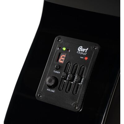 Гитара электроакустическая Cort L60CE BK, изображение 7