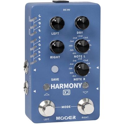 Педаль эффектов Mooer Harmony X2, изображение 2