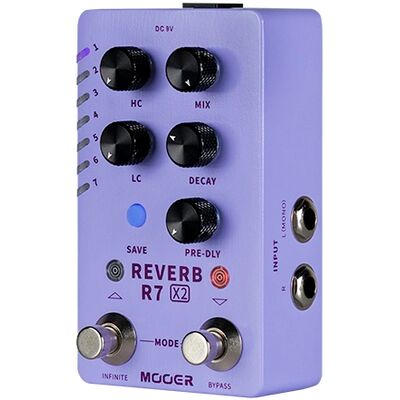 Педаль эффектов Mooer R7 Reverb X2