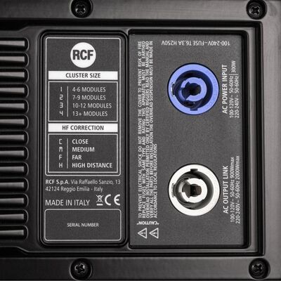 Активная акустическая система RCF HDL 30-A, изображение 7