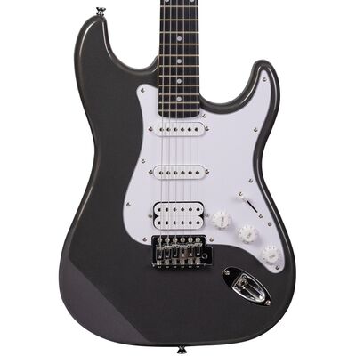 Электрогитара Rockdale Stars HSS Silver Metallic, изображение 4