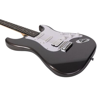 Электрогитара Rockdale Stars HSS Silver Metallic, изображение 5