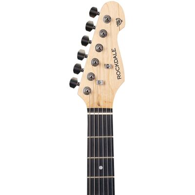 Электрогитара Rockdale Stars HSS Silver Metallic, изображение 7
