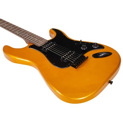 Электрогитара Rockdale Stars Plus HT HH Orange Blaze Metallic, изображение 5