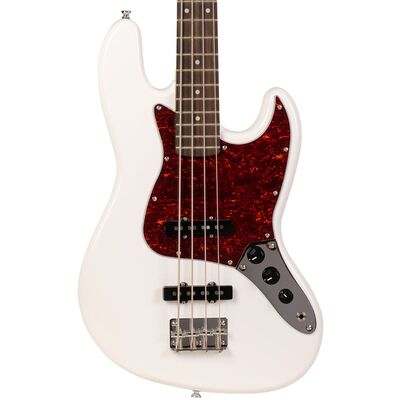 Бас-гитара Rockdale  Classic JB Bass White, изображение 4