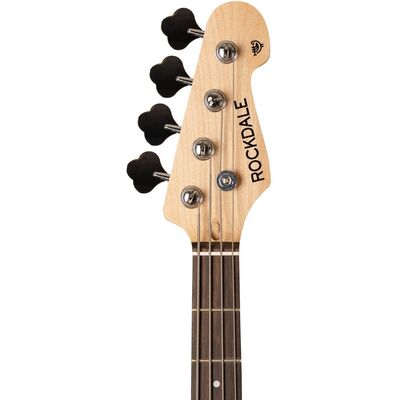 Бас-гитара Rockdale  Classic JB Bass White, изображение 7