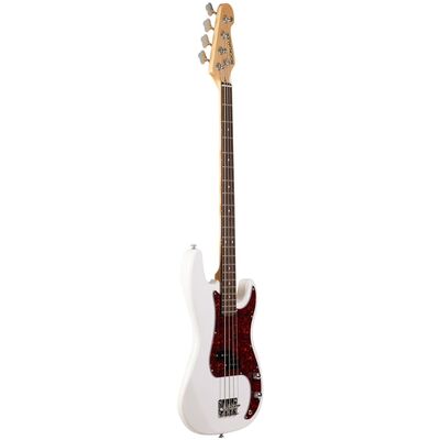 Бас-гитара Rockdale Classic PB Bass White, изображение 3