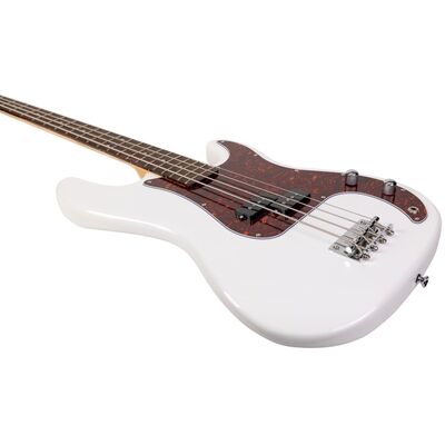 Бас-гитара Rockdale Classic PB Bass White, изображение 5
