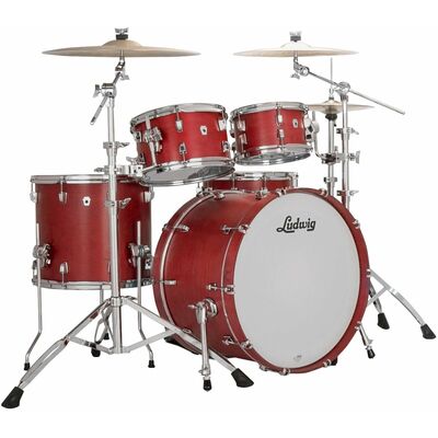 Комплект барабанов Ludwig NeuSonic Rapid MOD2 LN34204FTX-PR Satin Diablo Red