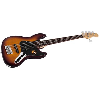 Бас-гитара Sire Marcus Miller V3 5-String Tobacco Sunburst, изображение 2