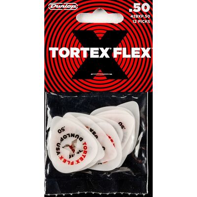 Набор медиаторов Dunlop 428XP.50 Tortex Flex X .50, Количество медиаторов: Набор