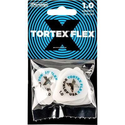 Набор медиаторов Dunlop 428XP1.00 Tortex Flex X 1.0, Количество медиаторов: Набор